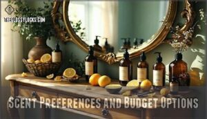 scent preferences and budget options