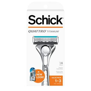Schick Quattro Titanium Razor — B01COZ6OW6
