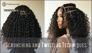 scrunching and twisting techniques scrunching and twisting techniques