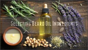 selecting beard oil ingredients