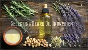selecting beard oil ingredients
