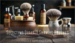 selecting quality shaving brushes