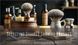 selecting quality shaving brushes