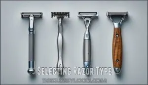 selecting razor type