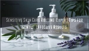 sensitive skin care routine