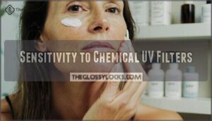 sensitivity to chemical uv filters
