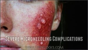 severe microneedling complications