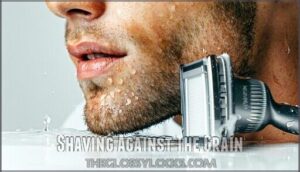 shaving against the grain