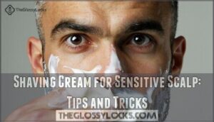 shaving cream for sensitive scalp: tips and tricks