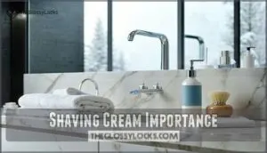 shaving cream importance