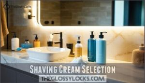shaving cream selection