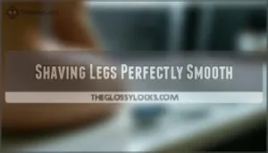 shaving legs perfectly smooth shaving legs perfectly smooth