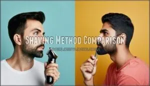 shaving method comparison