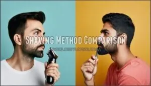 shaving method comparison shaving method comparison