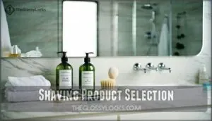 shaving product selection shaving product selection