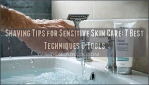 shaving tips for sensitive skin care