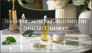 skin care routine for dark circles under eyes