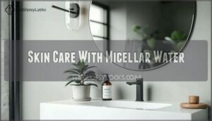 skin care with micellar water
