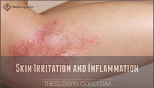skin irritation and inflammation