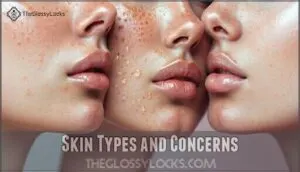 skin types and concerns skin types and concerns