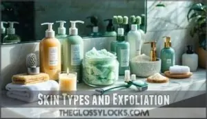 skin types and exfoliation skin types and exfoliation