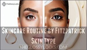 skincare routine by fitzpatrick skin type