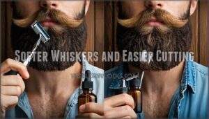 softer whiskers and easier cutting
