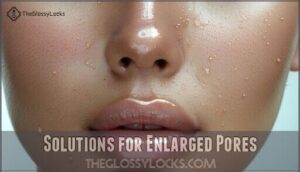 solutions for enlarged pores
