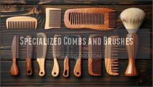 specialized combs and brushes