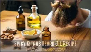 spicy citrus beard oil recipe