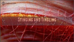 stinging and tingling