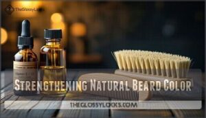 strengthening natural beard color