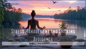stress management and smoking avoidance