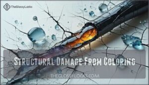 structural damage from coloring