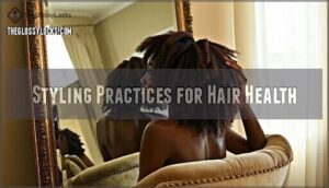 styling practices for hair health
