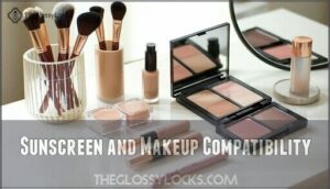 sunscreen and makeup compatibility