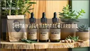 sustainable natural beard oil