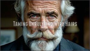 taming unruly and wiry hairs