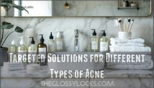 targeted solutions for different types of acne