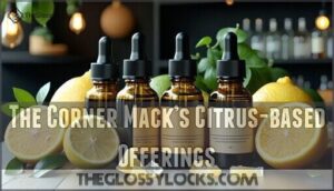 the corner mack’s citrus-based offerings