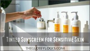 tinted sunscreen for sensitive skin