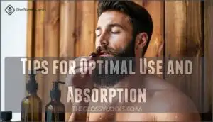 tips for optimal use and absorption