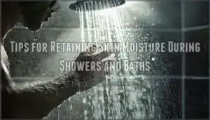 tips for retaining skin moisture during showers and baths