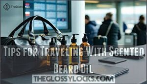 tips for traveling with scented beard oil