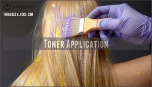 toner application