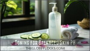 toning for balanced skin ph