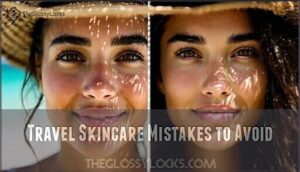 travel skincare mistakes to avoid