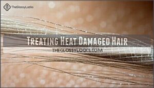 treating heat damaged hair