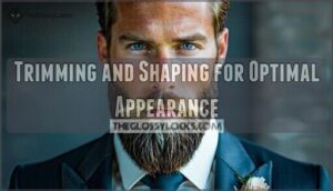 trimming and shaping for optimal appearance