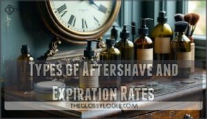 types of aftershave and expiration rates